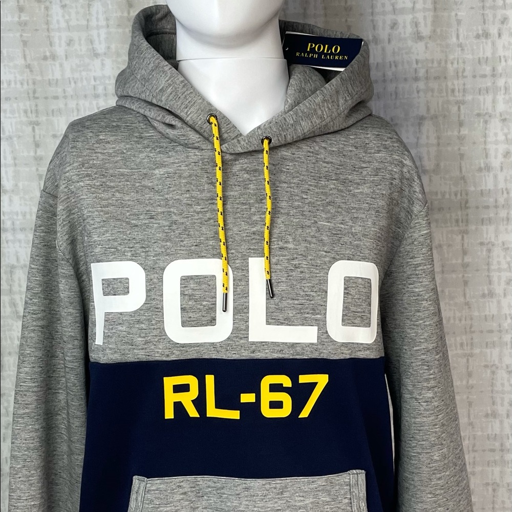 🐎New Medium Polo Ralph Lauren Spellout Hoodie
